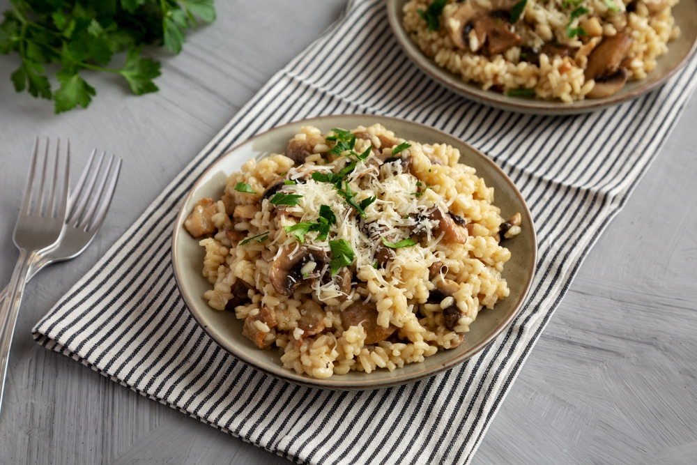Risoto como entrada para festividades: 3 ideias em mini porções para impressionar